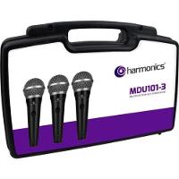 Kit De Microfone Harmonics Mdu101 Com 3 Microfones... - 2