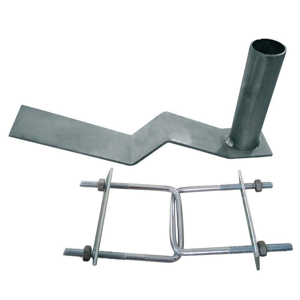 Suporte Antena 313-af Telha Francesa Tubo 3- 4 Com Suporte - 1