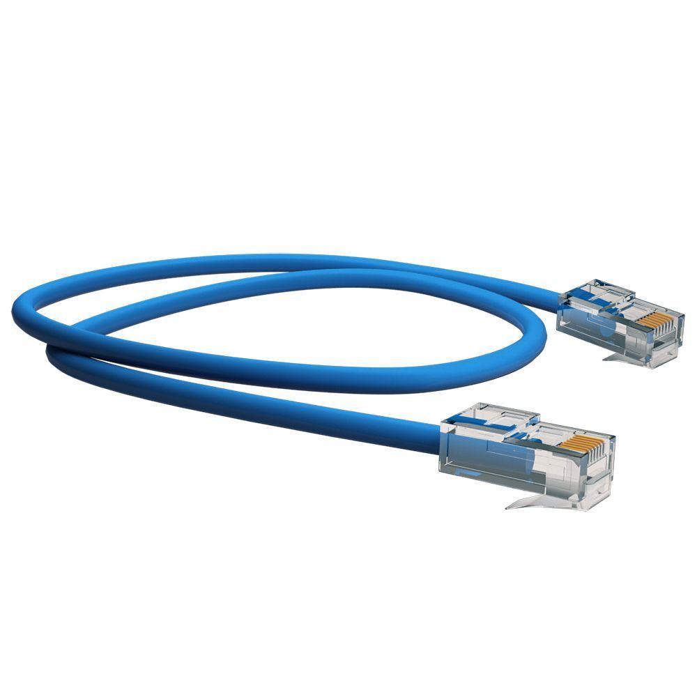 Patch Cord U/utp Sohoplus Cat6 Cmx T568a 1,5 Metros Azul - 1