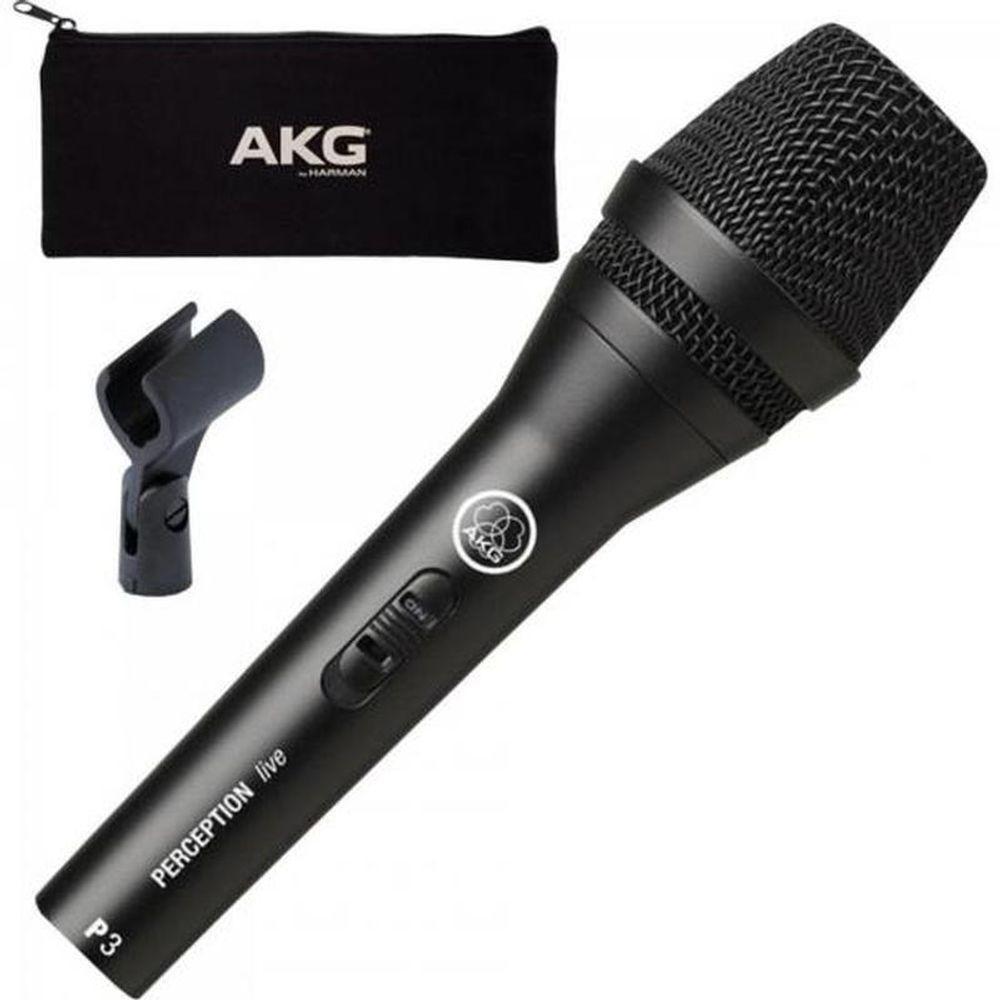 Microfone Perception Akg 3s Preto - 1