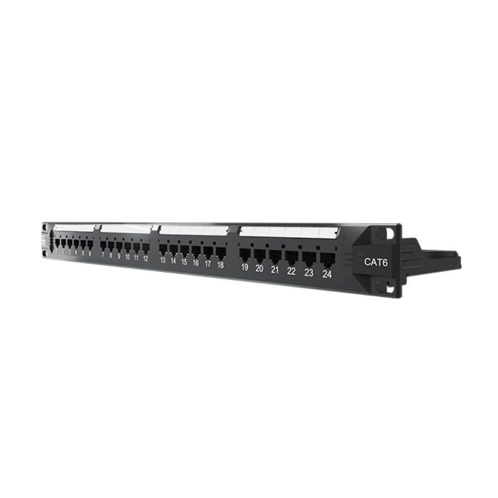 Patch Panel Sohoplus Cat6 24 Portas - T568a-b - 2