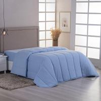 Edredom Minimal Queen Super Macio Malha 100% Algodão 01 Peça - Azul - 1