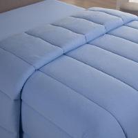 Edredom Minimal Queen Super Macio Malha 100% Algodão 01 Peça - Azul - 2