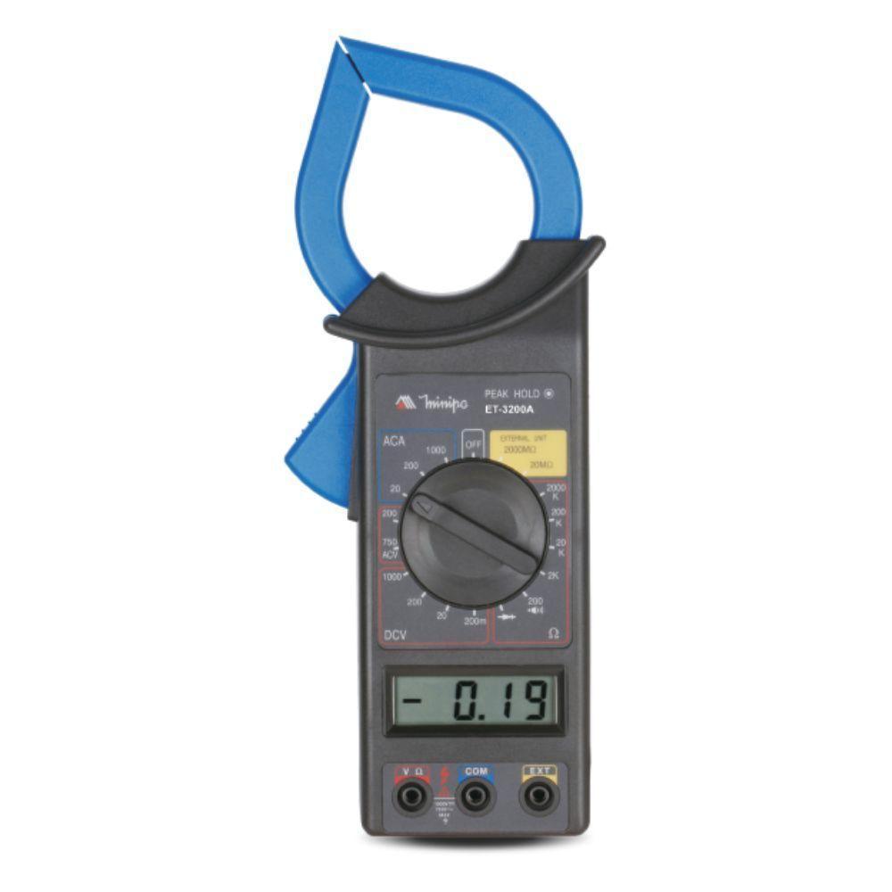 Alicate Amperimetro Digital Minipa Et-3200a - 1
