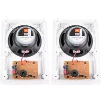 Arandela 6" Jbl 6w21rt 25w Rms Retangular Branca - Par - 2 - 3