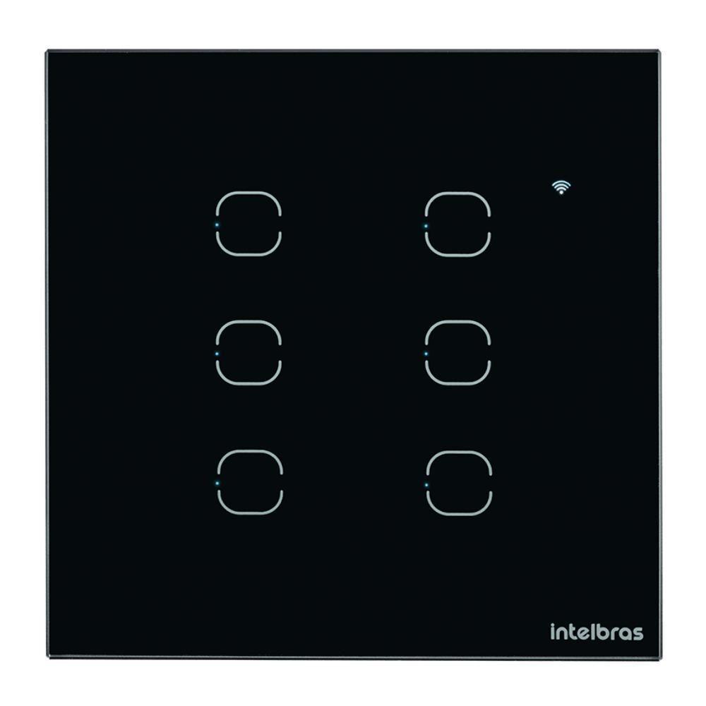 Interruptor Smart Touch Intelbras Wifi Preto - 1