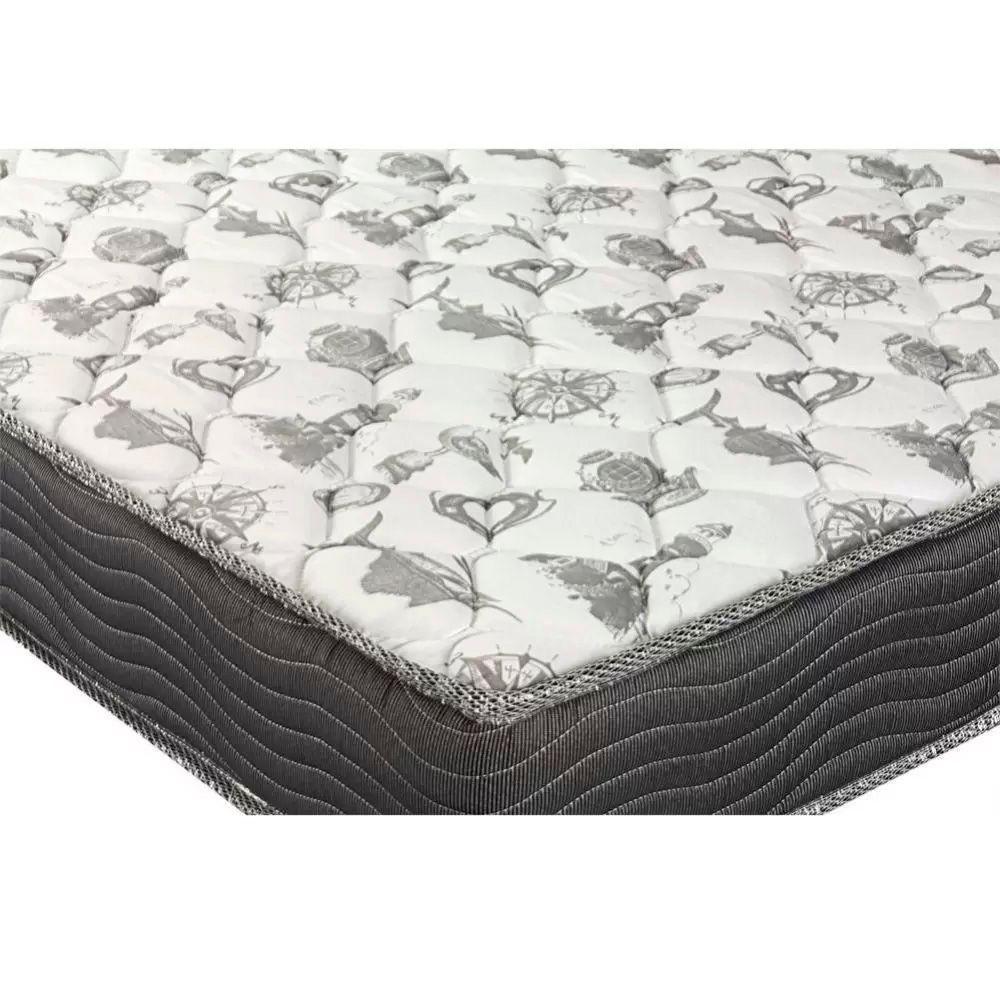 Cama Box Baú Casal Sintético + Colchão De Espuma D33 - Sereneprime - 138cm Cinza - 7