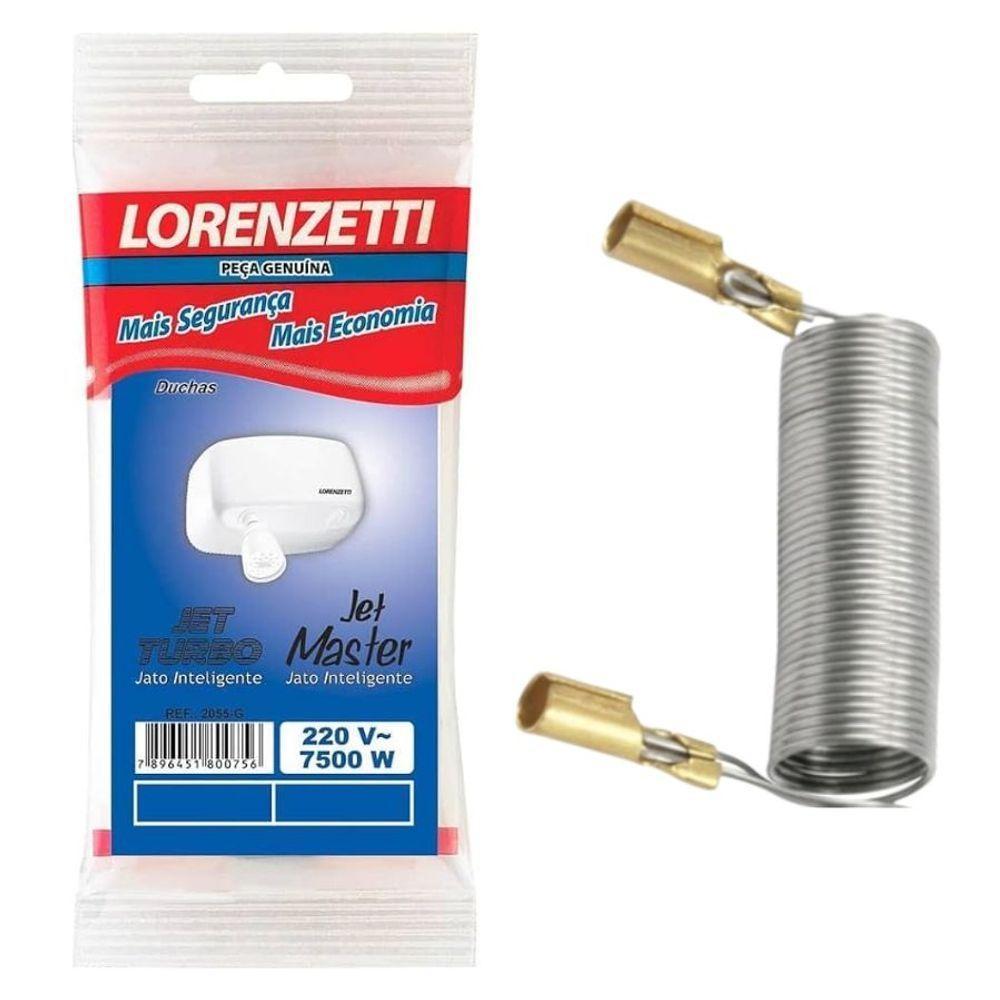 Resistência Lorenzetti 2055-g Ducha Jet Turbo / Jet Master - 220v~7500w - 1
