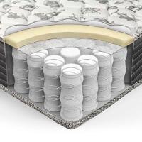 Cama Box Baú Casal Suede + Colchão De Molas Ensacadas Sereneprime 138x188x62cm Cinza - 5