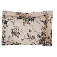 Kit Cobre Leito Colcha Encatare Queen 3 Peças Percal 200 Fios 100% Algodão - Floral Samara - 3