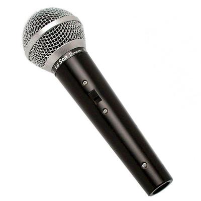 Microfone Ls-50 Leson Metalico Cardioide Cabo 5m Chave...