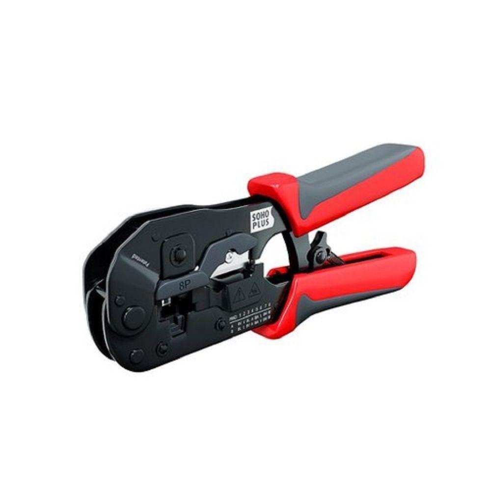 Alicate De Crimpagem Sohoplus Rj-45 De Passagem - 1