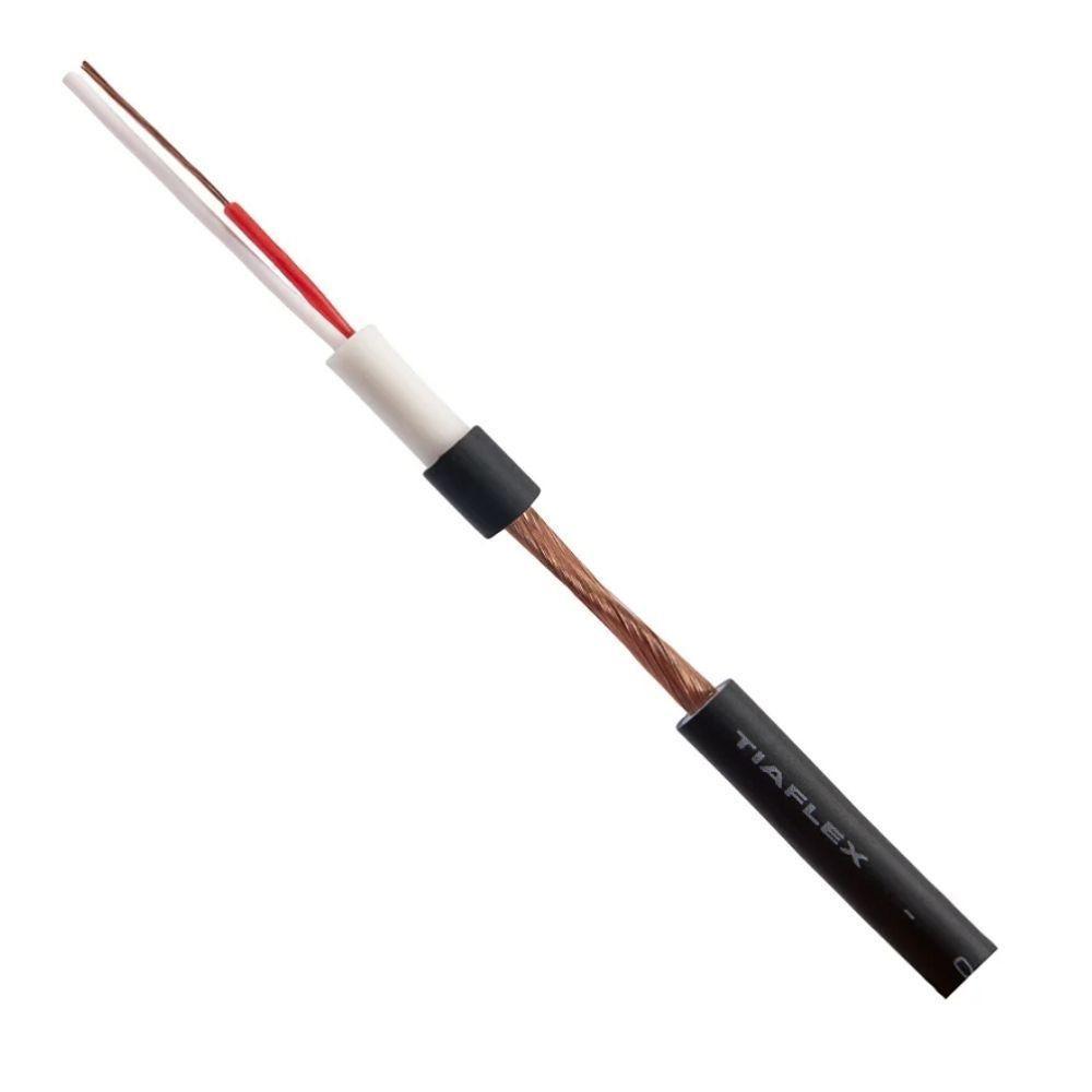 Cabo Para Microfone Tiaflex Sonorizacao Af 2x0,20 Mm... - 1