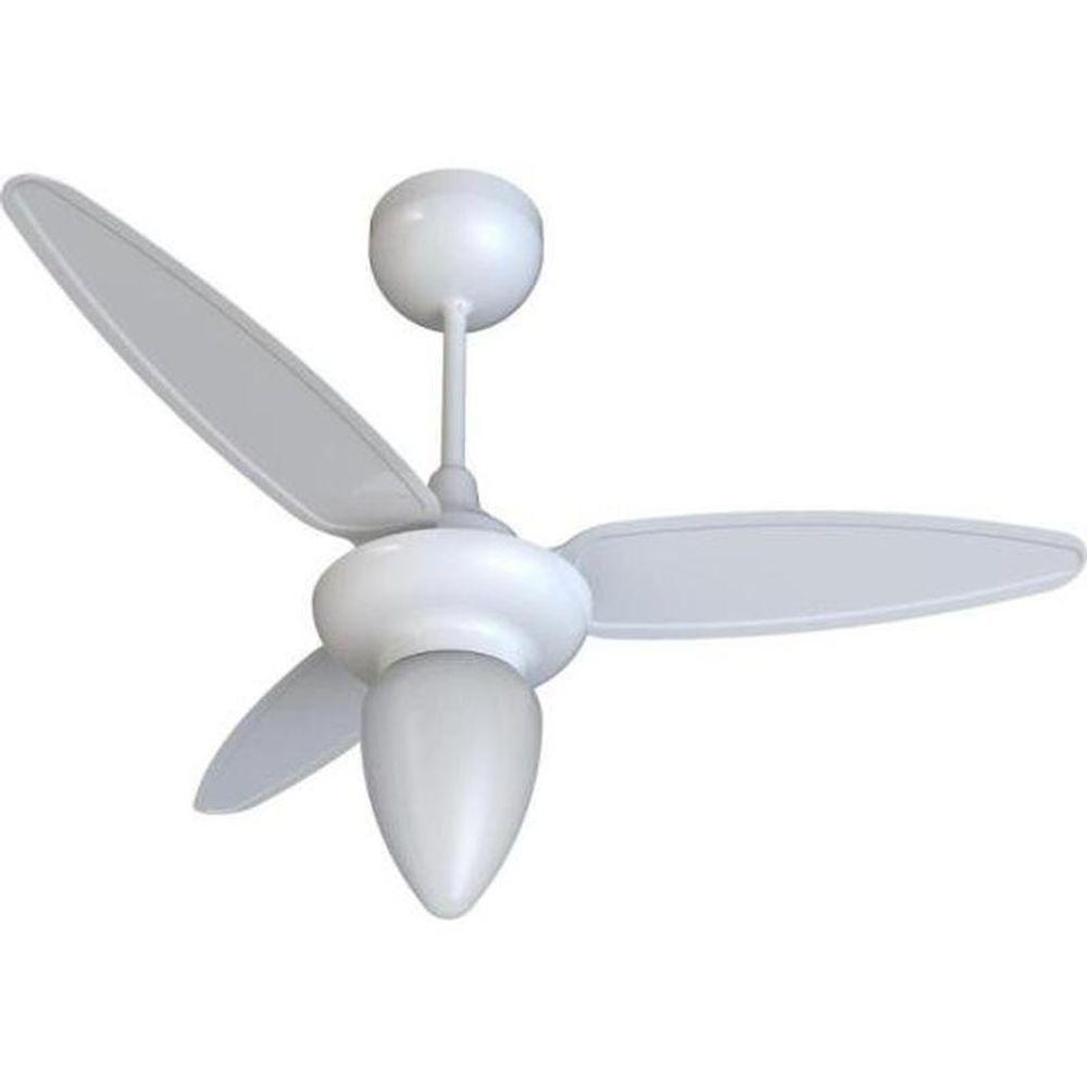 Ventilador De Teto Ventisol Wind 3 Pás Branco Bivolt - 1