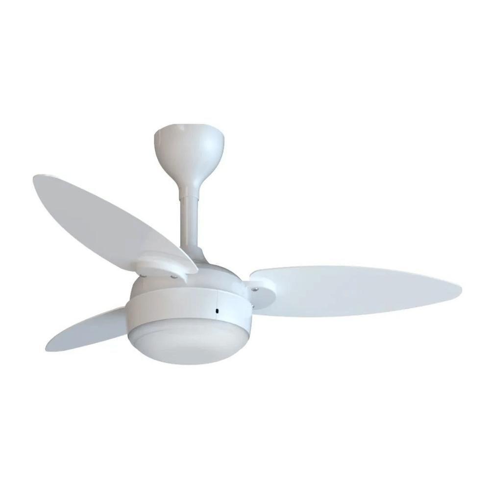 Ventilador De Teto Ventisol Elluz Inverter Controle Remoto Branco Com Cinza Bivolt - 4