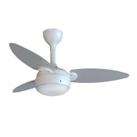 Ventilador De Teto Ventisol Elluz Inverter Controle Remoto Branco Com Cinza Bivolt - 1