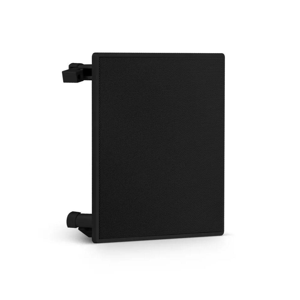 Caixa De Som Arandela Quadrada Preta 50w Rms Frahm 6cx 50 - 2