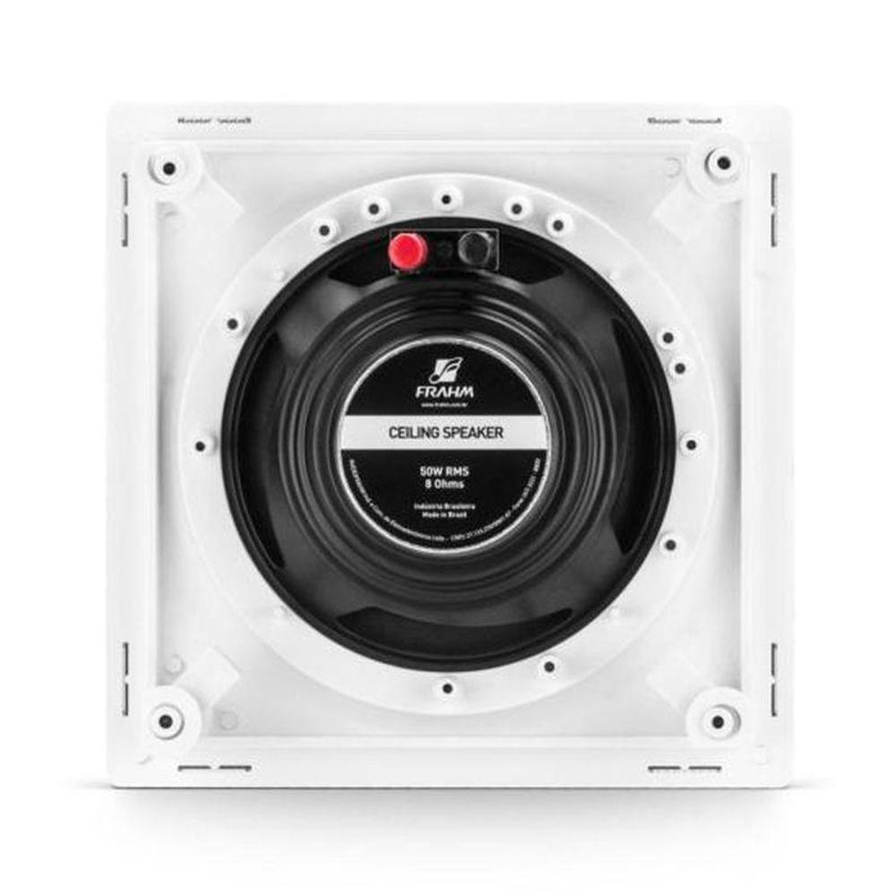 Arandela 6" Frahm 50w Quadrada Cx Branca - 3