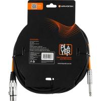 Cabo Para Microfone Player Xlr(f) X P10 10m Preto Hayonik - 2