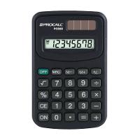Calculadora Pessoal Procalc Pc888 8 Digitos Preta - 1