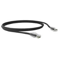 Patch Cord Furukawa Cat5e 0.5m Preto T568a 35104006 - 1