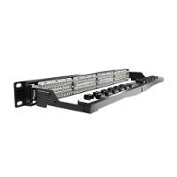 Patch Panel Sohoplus Cat6 24 Portas - T568a-b - 3