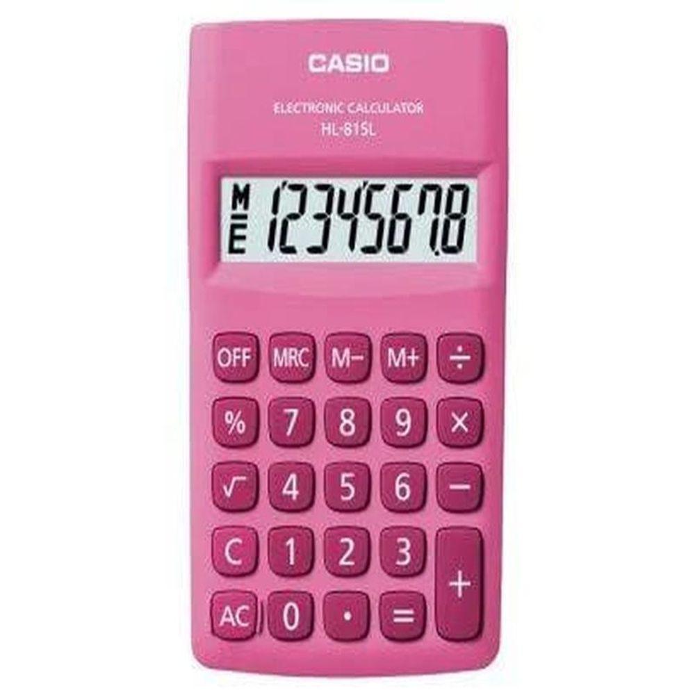Calculadora De Bolso 8 Digitos Rosa - Hl-815l-pk-w-dp - 1