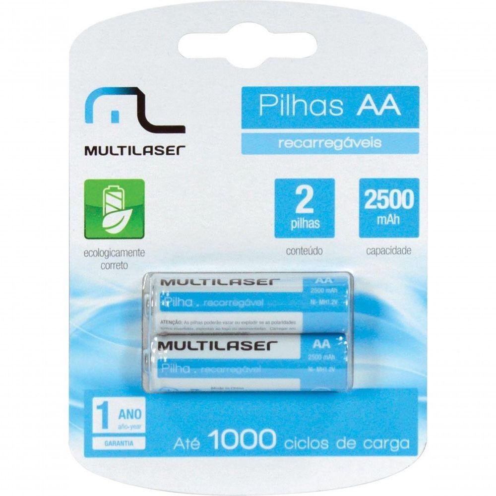 Pilha Recarregavel Aa 2500mah C-2 Cb053 - 1