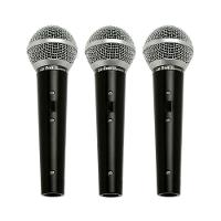 Microfone Ls 50 Dinamico Kit Com 3 Unidades - 1