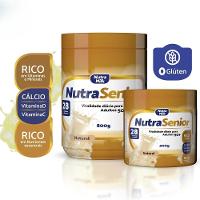 Nutra Senior 50+ Completo Com 28 Vitaminas E Minerais - Pote 800g Sabor Natural - 1