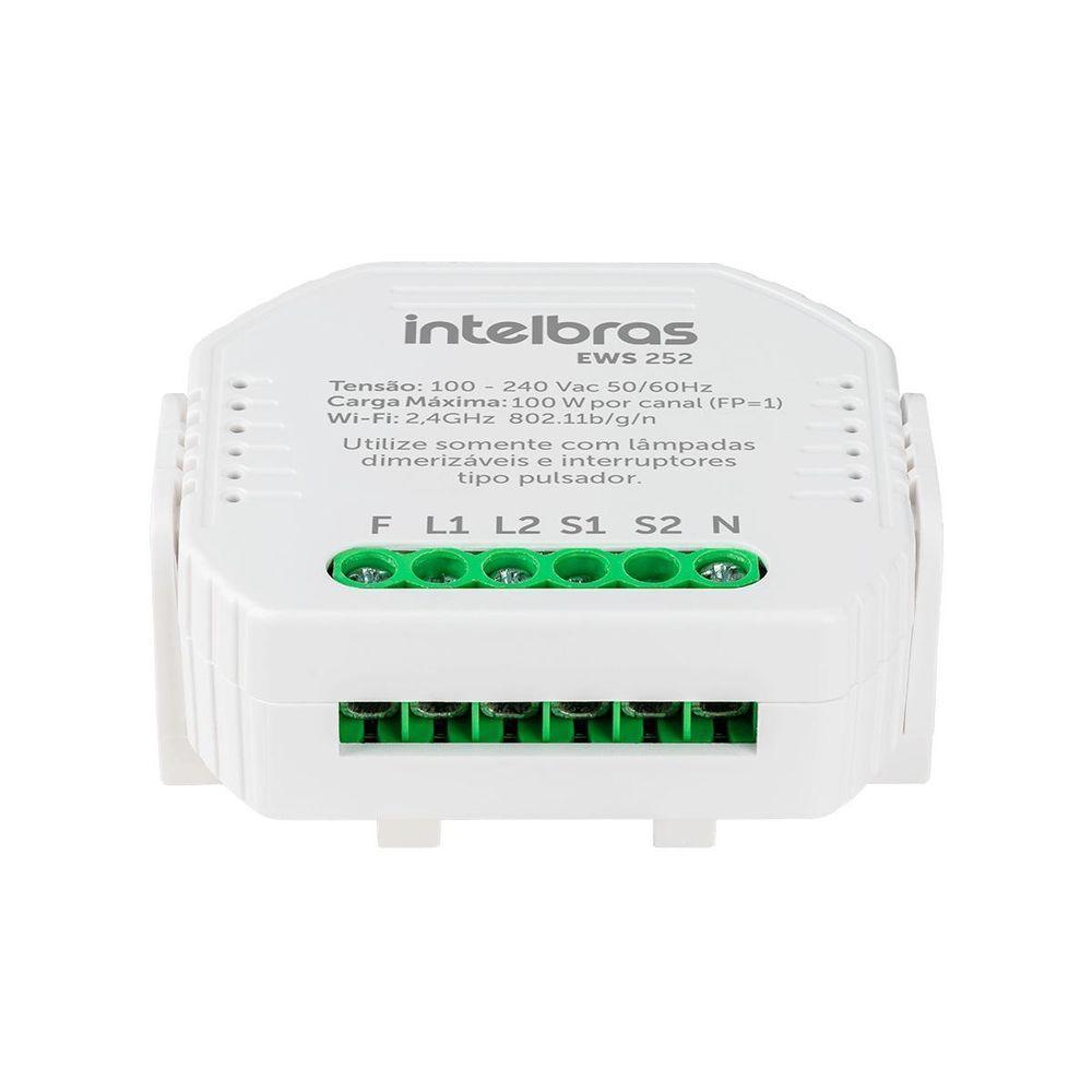 Interruptor Controlador Dimmer Smart Wi-fi Ews 252 4850032 - 2