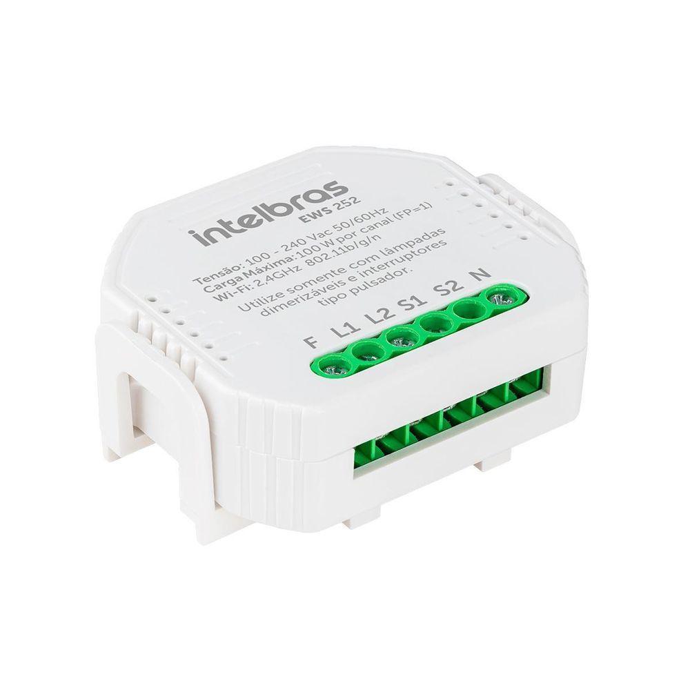 Interruptor Controlador Dimmer Smart Wi-fi Ews 252 4850032 - 3