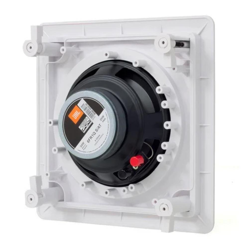Arandela Quadrada Full Range 6 6fr1q 25w Rms Branca Par - 4