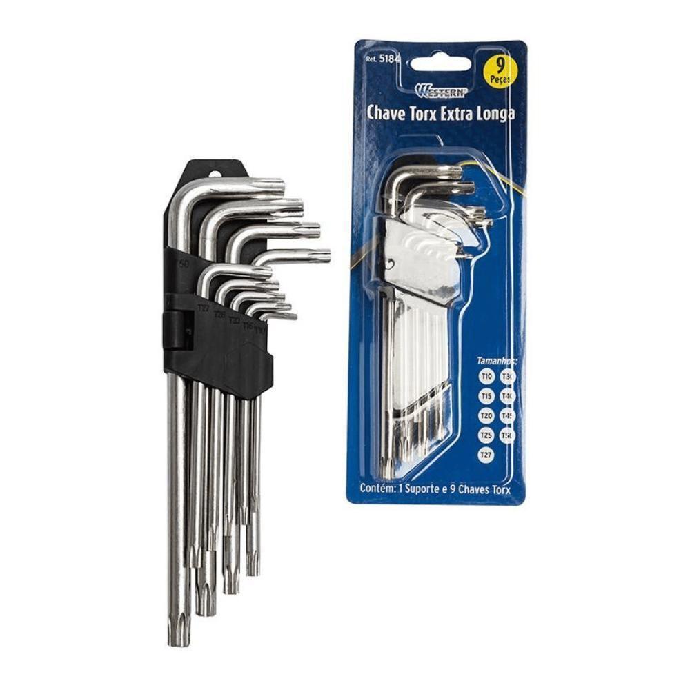 Jogo De Chaves Torx Longa C- 9 Pecas - 3