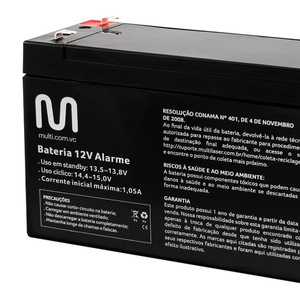 Bateria Para Alarme Multi En011a 12v 4ah - 4