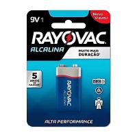 Bateria Alcalina Rayovac 9v Retangular Com 1 Unidade - 1