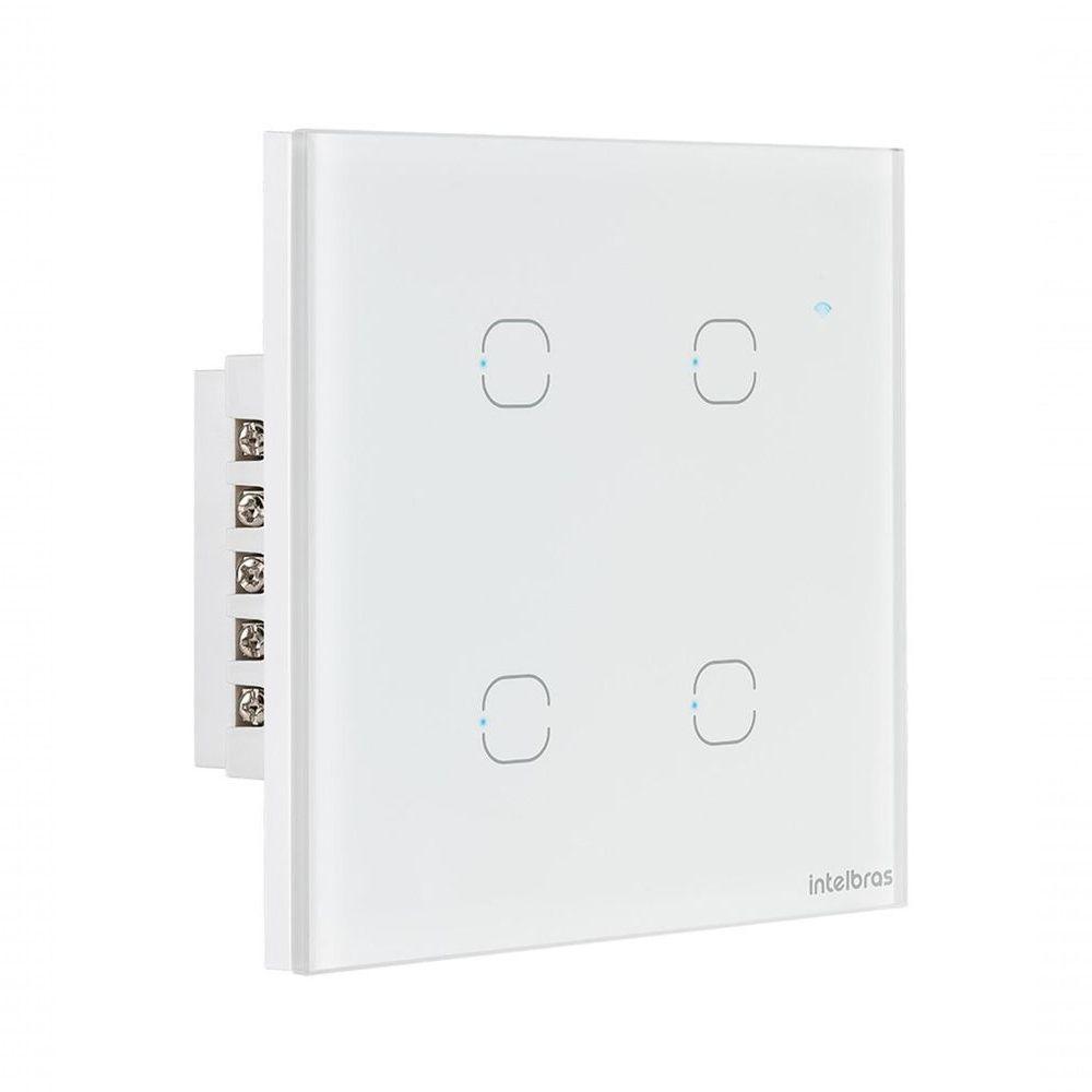 Interruptor Smart Wi-fi Touch 4 Teclas Ews 1004 Branco - 3
