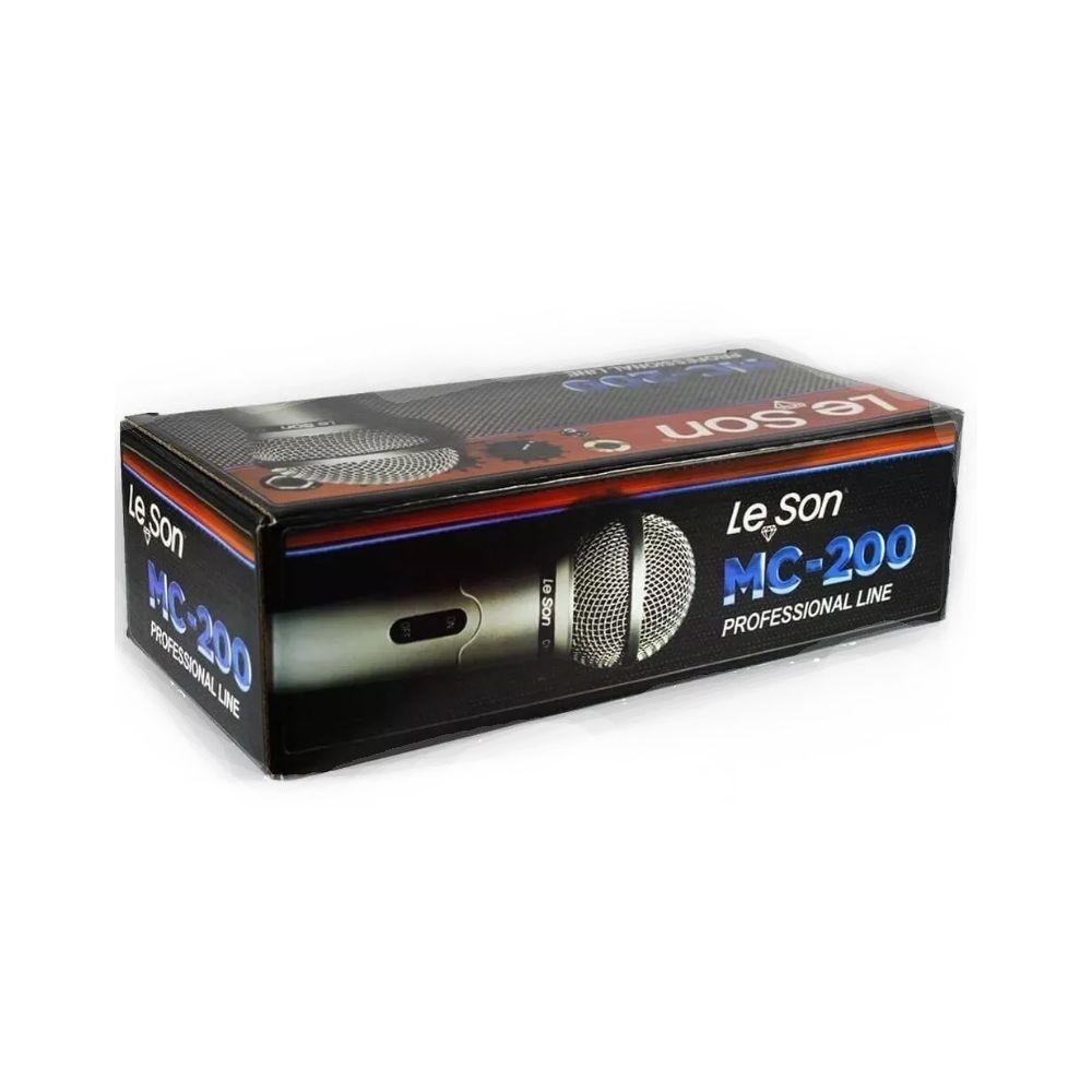 Microfone Leson Mc-200 Dinamico Champanhe - 1