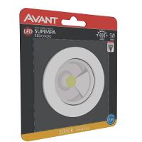 Spot Led Embutir Redondo Bivolt 5w 3000k Avant - 1