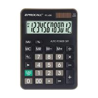 Calculadora De Mesa Procalc Pc286 12 Digitos Preta - 1