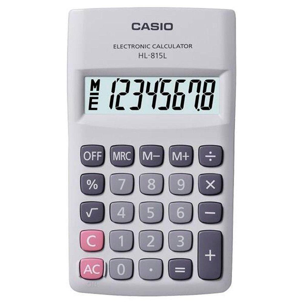 Calculadora De Bolso 8 Digitos Branco - Hl-815l-we - 1