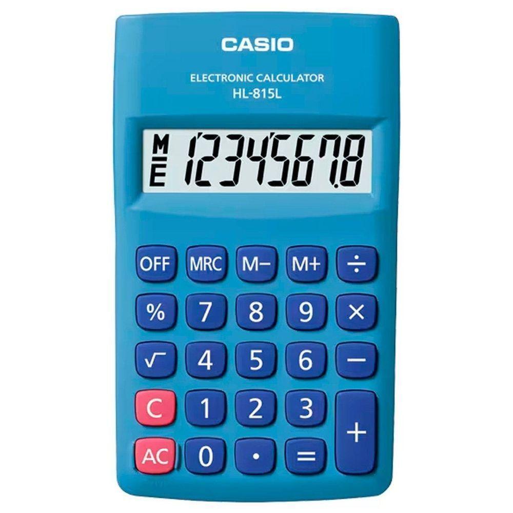 Calculadora De Bolso 8 Digitos Azul - Hl-815l-bu - 1