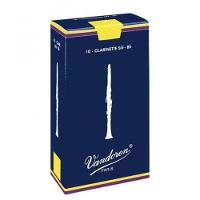 Palheta Tradicional Para Clarinete Sib 3 Vandoren Cr103 - Cx - 10 - 1