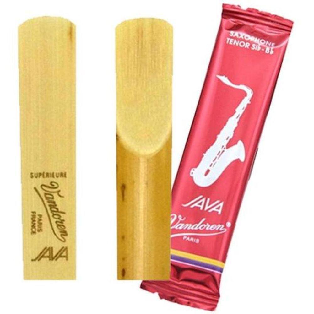 Palheta Java Red Cut Para Saxofone Tenor 2 ½ Vandoren Sr2725r - Cx - 5 - 1