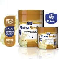 Nutra Senior 50+ Completo Com 28 Vitaminas E Minerais - Pote 800g Sabor Baunilha - 1