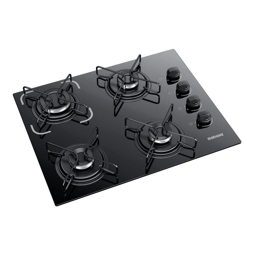 Cooktop Itatiaia Essencial 4 Bocas Preto Bivolt - 2