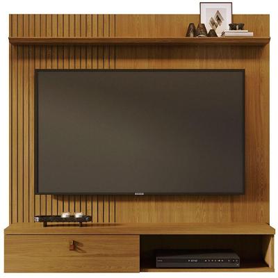 Painel Suspenso Para Tv 55 Polegadas 1 Porta Basculante Isis Cumaru