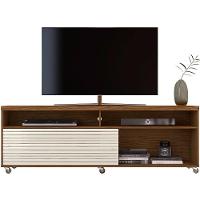 Painel Para Tv 75 Polegadas Composição Bancada Prestigio Naturale/off White - 2