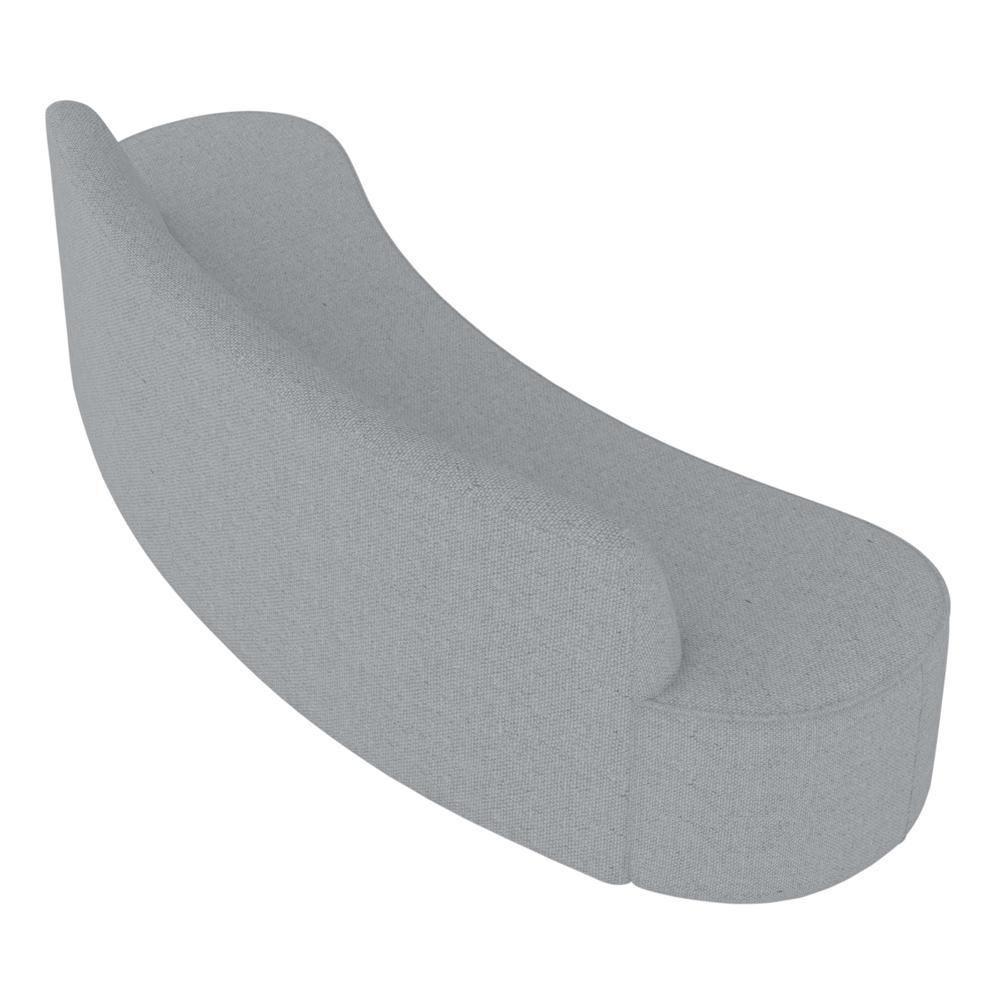 Sofá 5 Lugares Para Sala De Estar Living 280cm Koane D06 Linho Cinza Claro - Mpozenato - 7