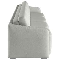 Sofá Cama Casal Para Sala 436cm Polska K04 Linho Cinza - Mpozenato - 6